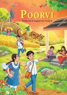 NCERT कक्षा 8 Poorvi NCERT solutions cover